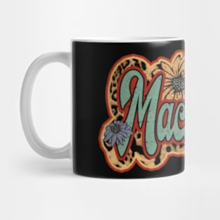 Retro Macklemore Gifts Name Flowers Personalized Styles Mug